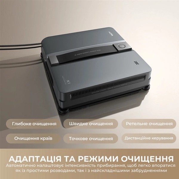 Фото - Пилосос віконний Mova N1 Black (GNDJ2580-BL)